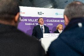 Opening of the Villejuif metro stop - Gustave Roussy - Villejuif AJ