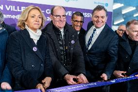 Opening of the Villejuif metro stop - Gustave Roussy - Villejuif AJ