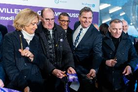 Opening of the Villejuif metro stop - Gustave Roussy - Villejuif AJ