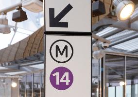 The Olympic Extension Of The Metro Line 14 Is Now 100% Operational - Paris