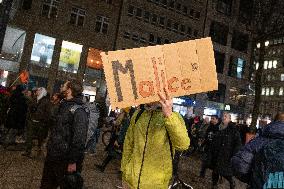 Protesters Against Far-right Alternative Für Deutschland (AfD) Party