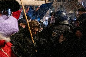 Protesters Against Far-right Alternative Für Deutschland (AfD) Party