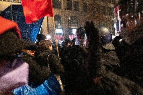 Protesters Against Far-right Alternative Für Deutschland (AfD) Party