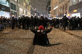 Protesters Against Far-right Alternative Für Deutschland (AfD) Party