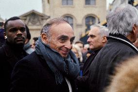 Memorial Mass For Jean-Marie Le Pen - Paris