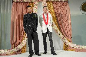 MFW - JordanLuca’s Design Duo Just Got Married At Their Show