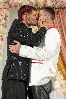 MFW - JordanLuca’s Design Duo Just Got Married At Their Show