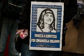 Sit-in For Emanuela Orlandi In Rome