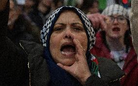 Protest In Madrid