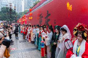 Hanfu Parade in Chongqing