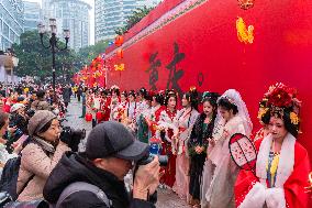 Hanfu Parade in Chongqing