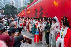 Hanfu Parade in Chongqing