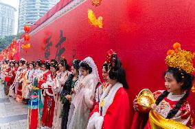 Hanfu Parade in Chongqing