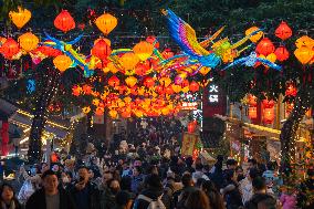 Chinese Lunar New Year Celebration in Chongqing