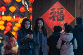 Chinese Lunar New Year Celebration in Chongqing