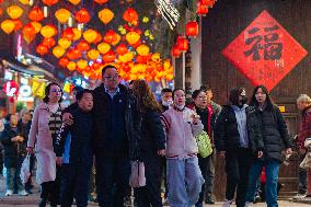 Chinese Lunar New Year Celebration in Chongqing