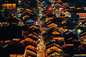 Chinese Lunar New Year Celebration in Chongqing