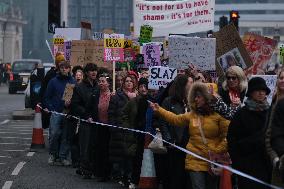 Women's March Held In London