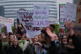 Women's March Held In London