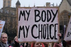 Women's March Held In London