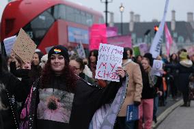 Women's March Held In London