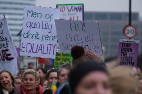 Women's March Held In London