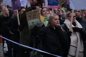 Women's March Held In London