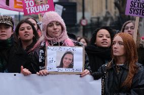 Women's March Held In London