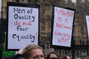 Women's March Held In London