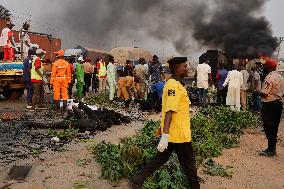 Over 70 People Lost Their Lives In Petrol Tanker Fire In Dikko, Nigeri State Nigeria