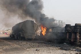 Over 70 People Lost Their Lives In Petrol Tanker Fire In Dikko, Nigeri State Nigeria