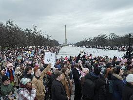 Anti-Trump rally in Washington