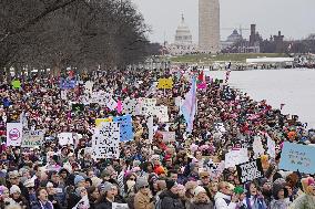 Anti-Trump rally in Washington