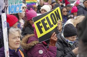 Anti-Trump rally in Washington