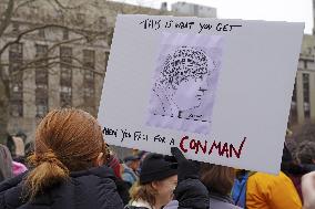 Anti-Trump rally in Washington