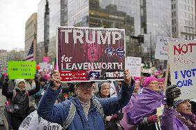 Anti-Trump rally in Washington