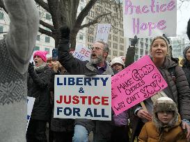 Anti-Trump rally in Washington