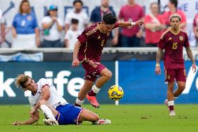 CALCIO - Altro - USA vs Venezuela
