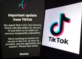 TikTok Stop Serving in America