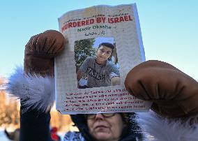 Pro-Palestinian Protest In Edmonton