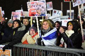 Rally In Support To The Hostages Held By Hamas - Paris