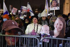 Rally In Support To The Hostages Held By Hamas - Paris