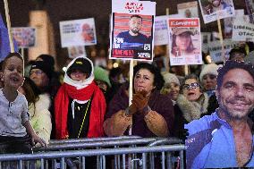 Rally In Support To The Hostages Held By Hamas - Paris