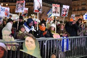 Rally In Support To The Hostages Held By Hamas - Paris