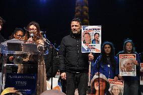 Rally In Support To The Hostages Held By Hamas - Paris