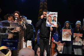 Rally In Support To The Hostages Held By Hamas - Paris