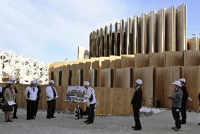 Japan PM Ishiba visits World Expo site