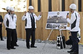 Japan PM Ishiba visits World Expo site