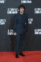 A Complete Unknown Premiere in Rome - Italy