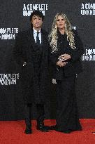 A Complete Unknown Premiere in Rome - Italy
